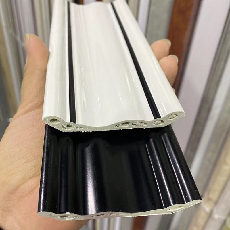 Placa de contorno plástica do assoalho do PVC dos acessórios da decoração 500g/M